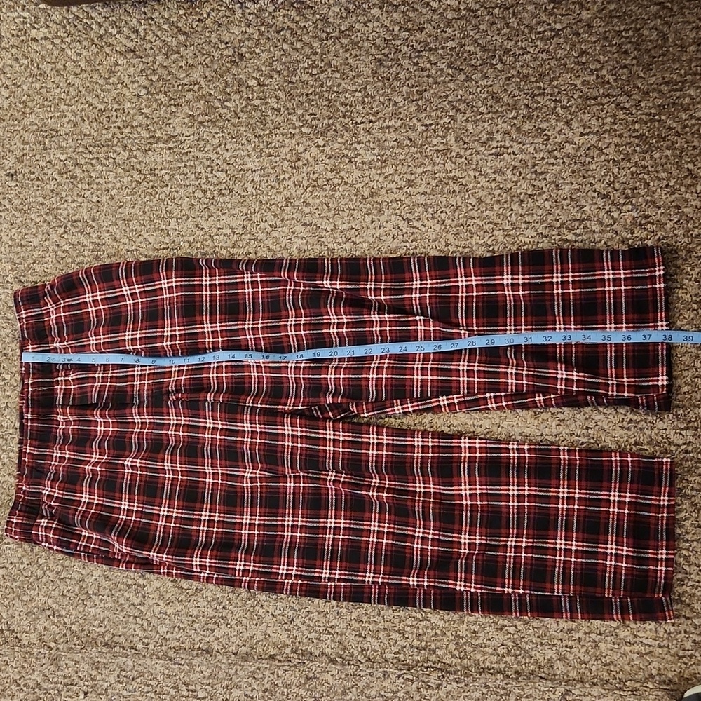 Men's Plaid Pajama Pants Size M - Picture 7 of 9